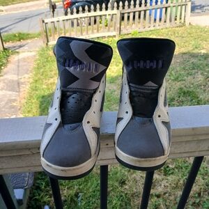 Jordan Black and Gray High-Tops